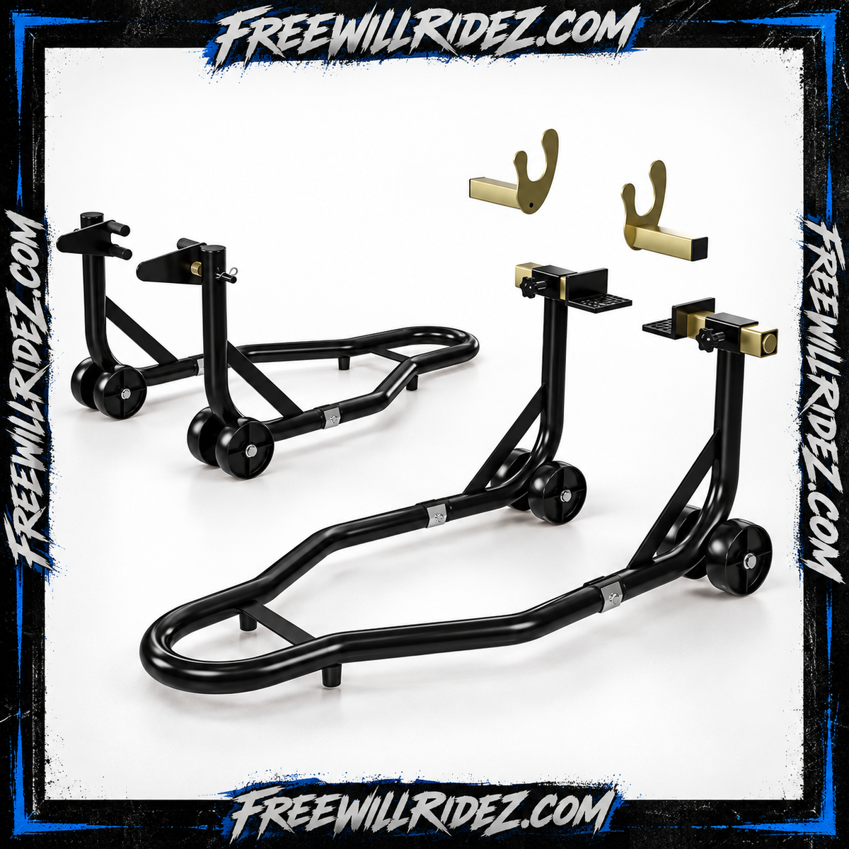 FWR motorcycle stand set
