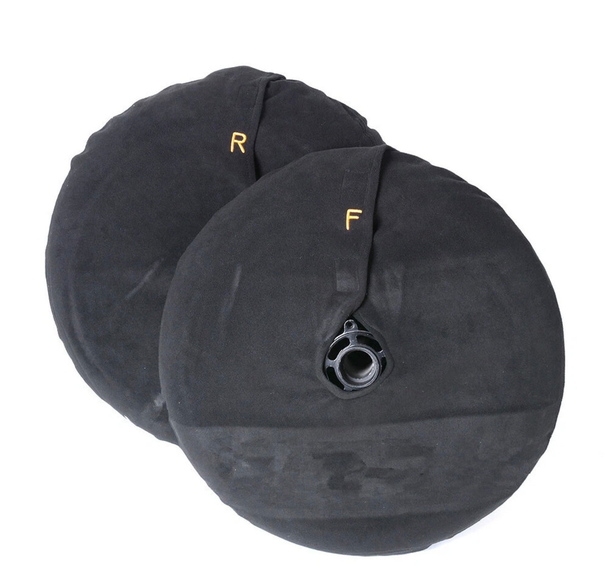 FWR track day tire warmers, front and rear, folded