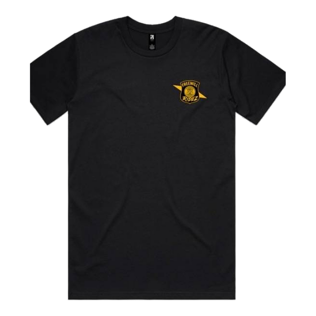 Public Enemy Number One — front of the black tee