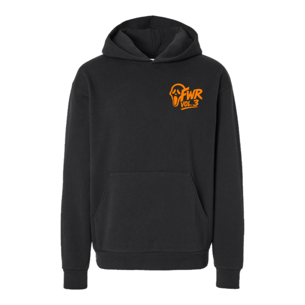 Vol. 3 — Detroit Motor City — front of the black hoodie