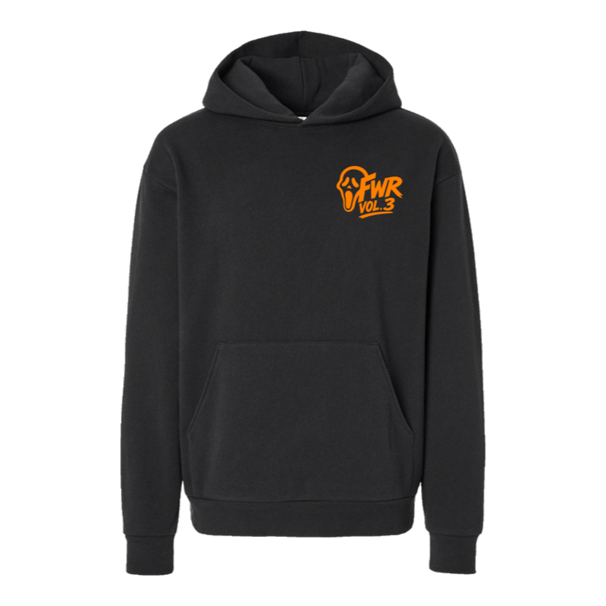 Vol. 3 — Detroit Motor City — front of the black hoodie