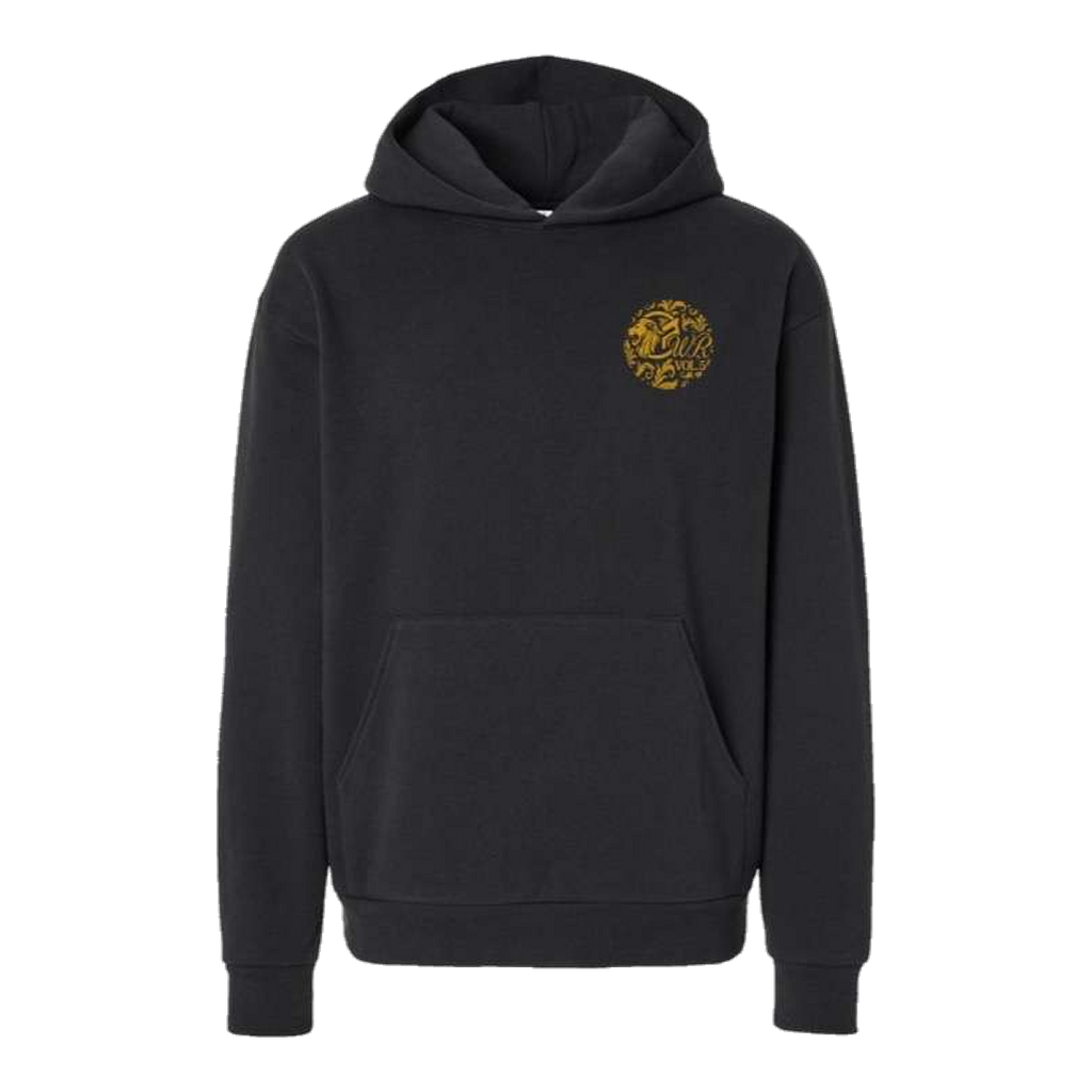 Vol. 5 — King of the Streets — front of the black hoodie