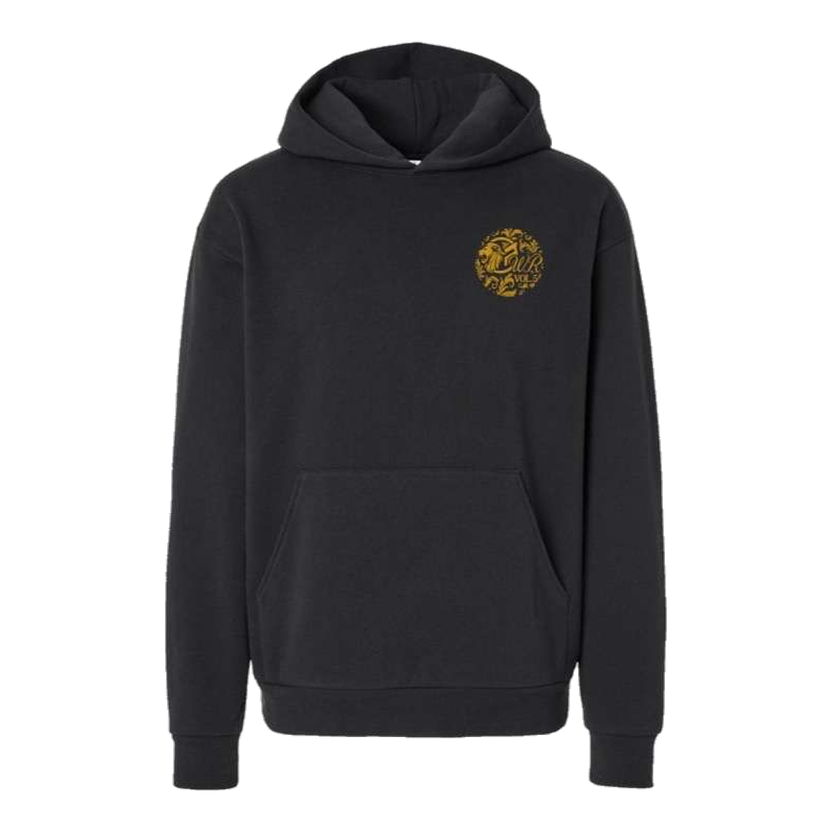 Vol. 5 — King of the Streets — front of the black hoodie